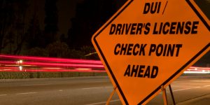 DUI checkpoint